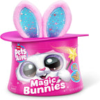 ZURU Pets Alive Magic Bunnies – Interactive Magic Bunny Toy with Top Hat
