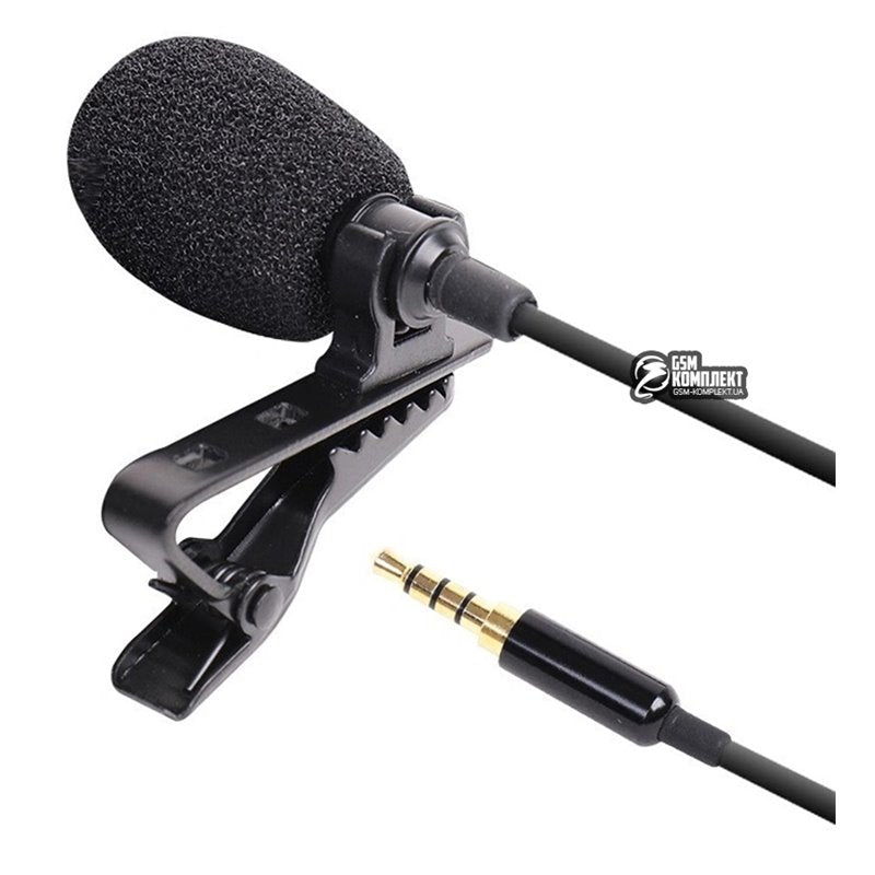 JOYROOM JR-LM1 Lavalier Microphone 2m Black
