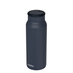 QUOKKA THERMAL SS BOTTLE WITH SILICONE HANDLE ECHO BLACK 690 ML