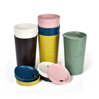 Plastic mug with lid Light My Fire MyCup’n Lid Large Cocoa