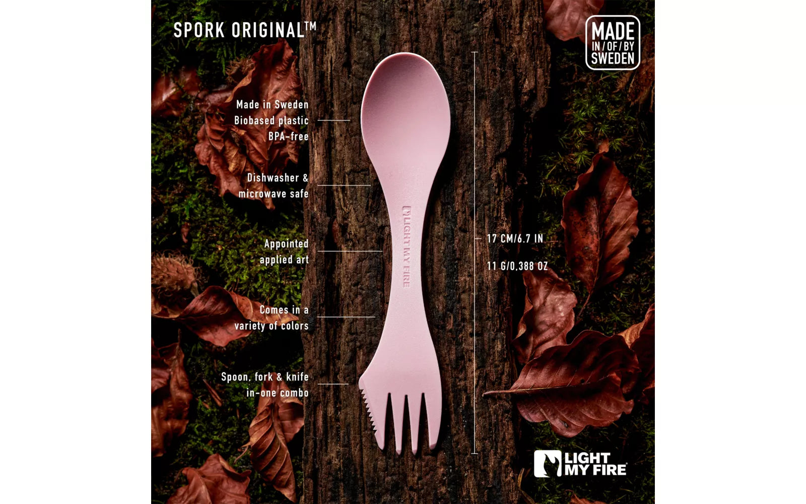 Light My Fire Spork Original BIO Dustypink