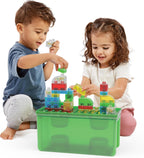 Jelly Blox Stash & Stack 2-in-1 Storage Box – 30 Pieces