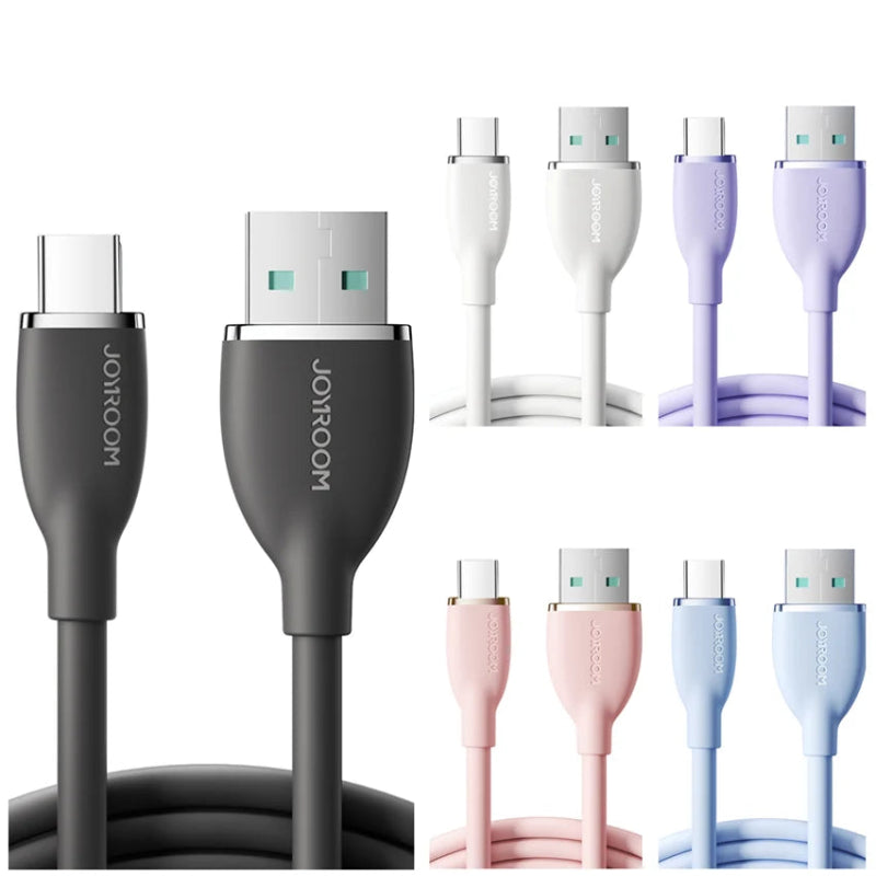 Sa29-ac3 Silicone Cable Type-C 27W 1. 2m Black