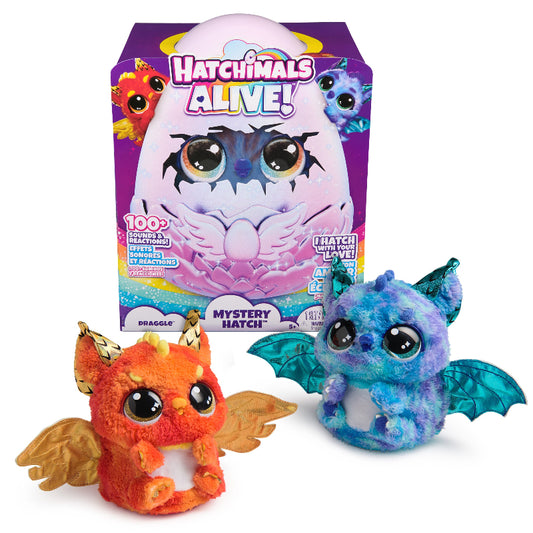 Spin Master - Hatchimals | Alive Mystery Hatch Draggle