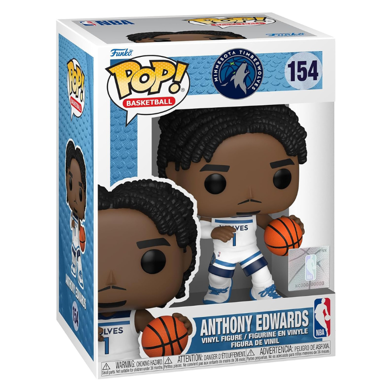 Funko - Pop! NBA Balls: Minnesota Timberwolves | Anthony Edwards