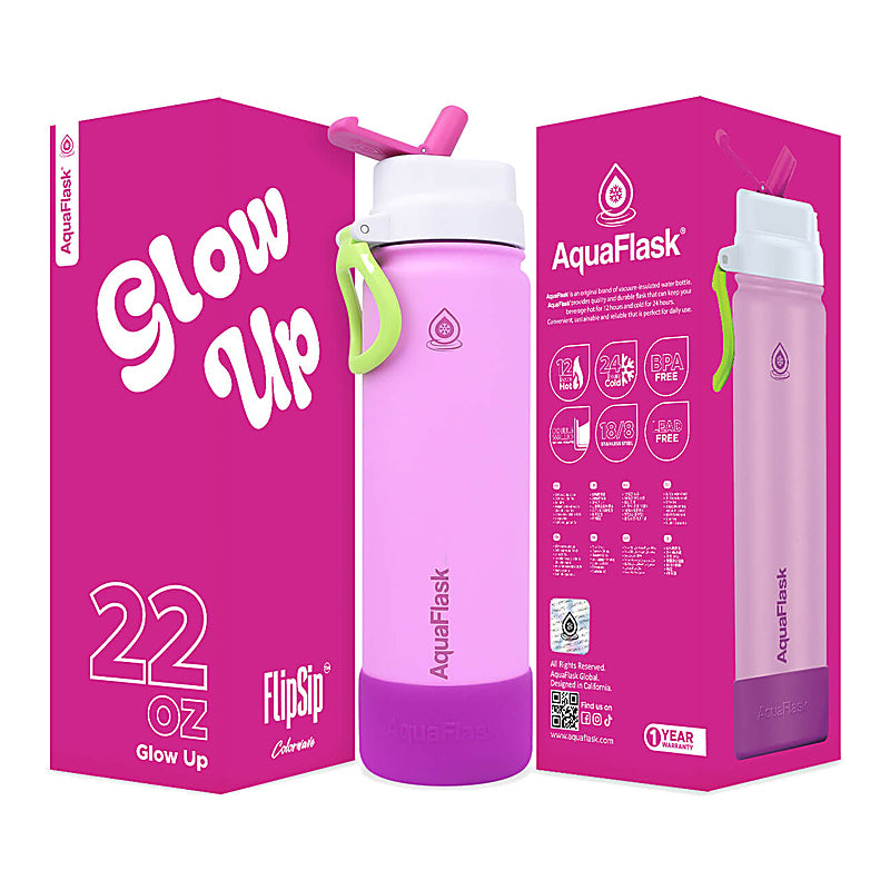 Aquaflask - Colorwave Flip Sip Lid Collection - (22oz)