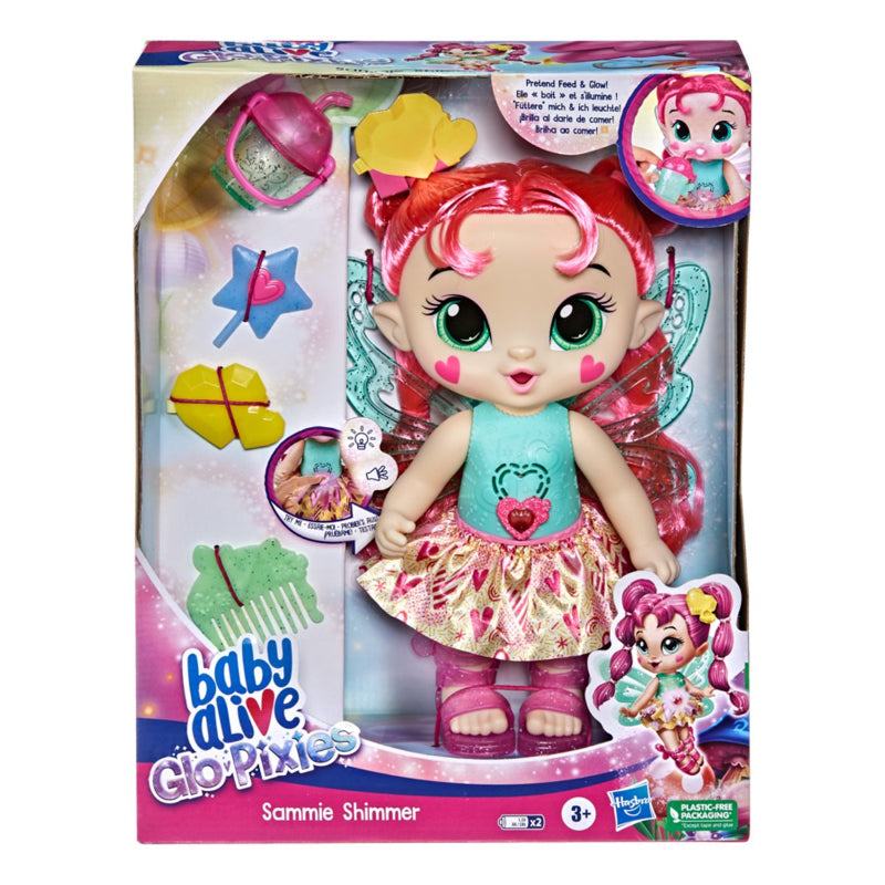 Hasbro - Baby Alive GloPixies Sammie Shimmer Doll