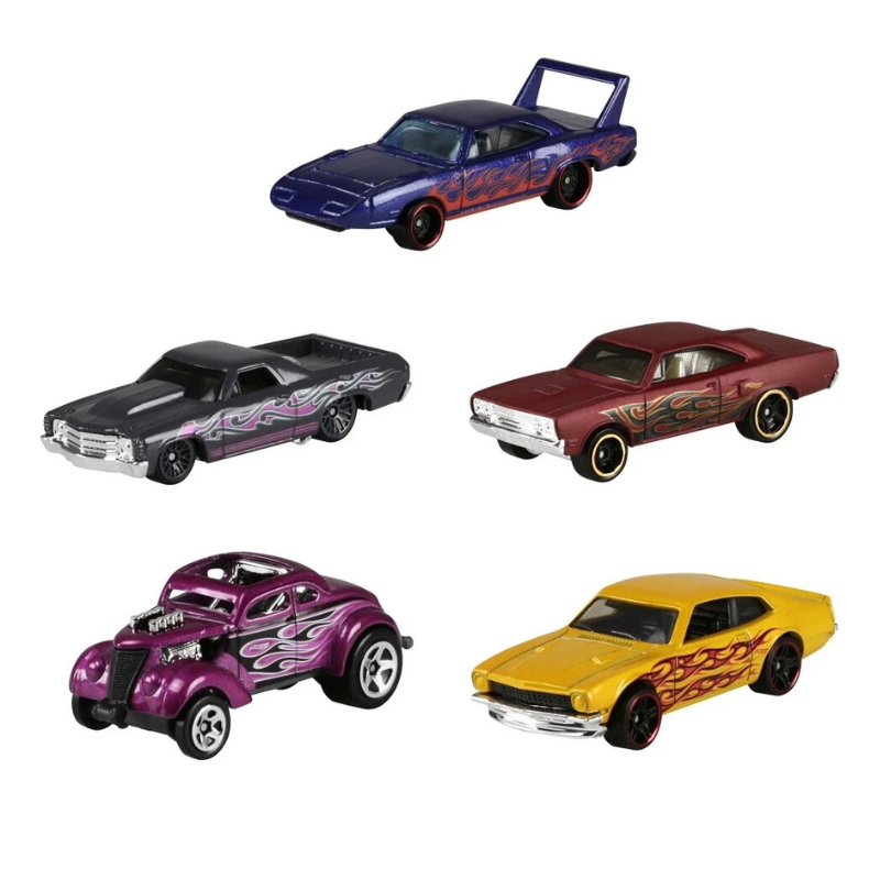 Hot Wheels - 1:64 Basic Cars (5 Pack) Assortment