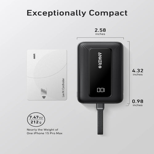 Anker Zolo Power Bank (10K, 30W)