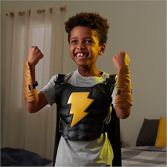 Spin Master - DC Adam Black | Black Adam Hero Set Deluxe Roleplay