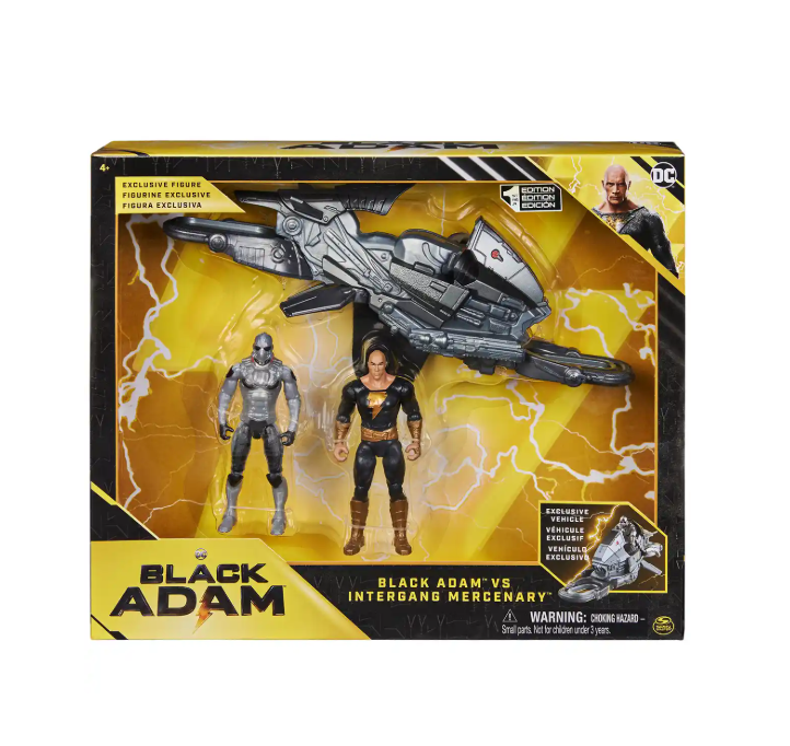 Spin Master - DC Black Adam | Black Adam vs Intergang Mercenary Playset
