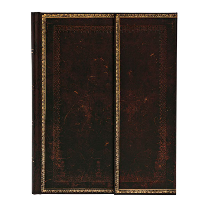 Paperblanks - Black Moroccan Lined Notebook (144 Pages)