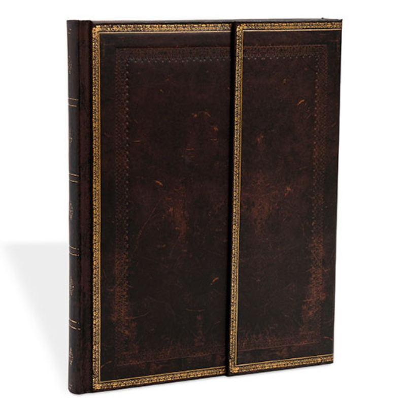 Paperblanks - Black Moroccan Lined Notebook (144 Pages)