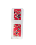 Bookmark with olive design on a white background