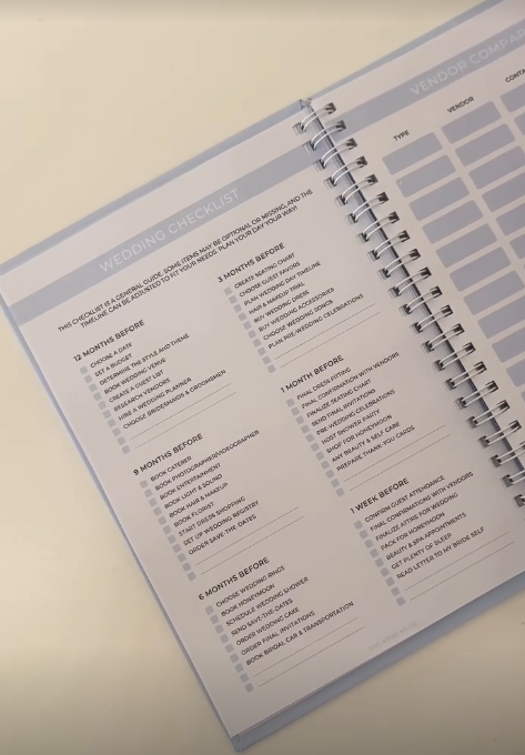 The Mind Muse - Something Blue (Bridal Planner)