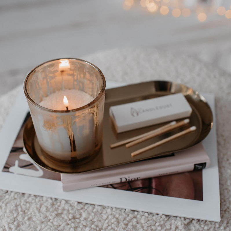 The Candle Dust - 160g Sand Candle | Diamond Dust