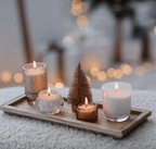 The Candle Dust - Sand Candle | Mango Lime