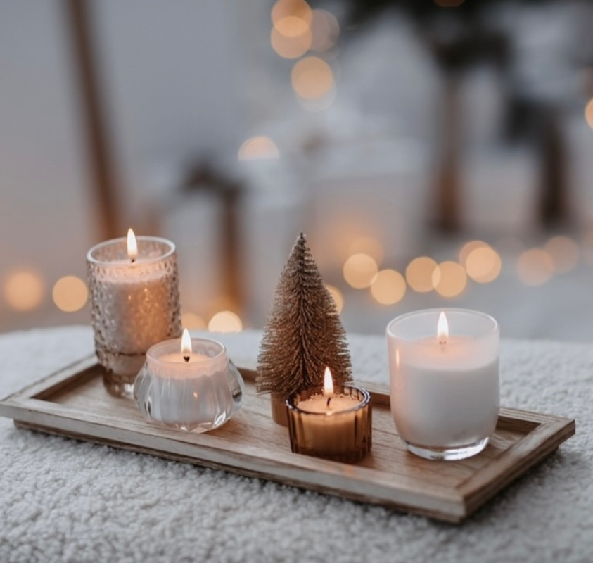 The Candle Dust - Sand Candle | Mango Lime
