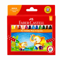 Faber‑Castell Wax Crayons (24 Colours- Round, 90 Mm)