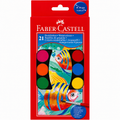 Faber Castell 125021 Watercolour Paint Box 30mm 21 colors