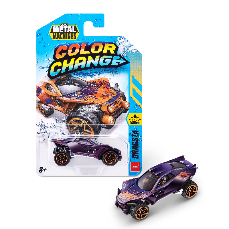 ZURU - Metal Machines | Series 4 Color Changing Cars (1 Pack)