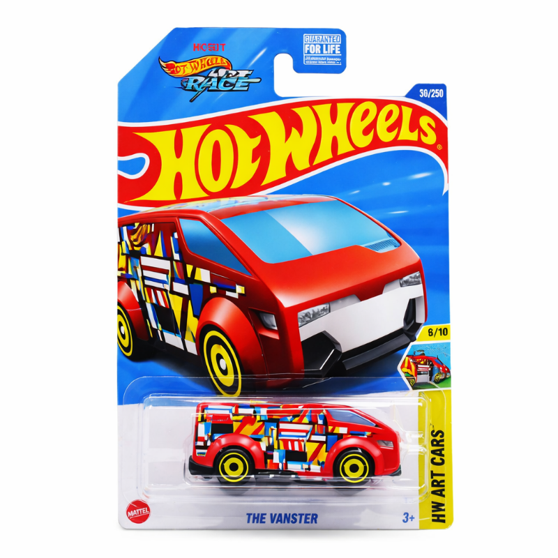Hot Wheels - The Vanster Red (US LC) 2025 HW Art Cars (HYX65)