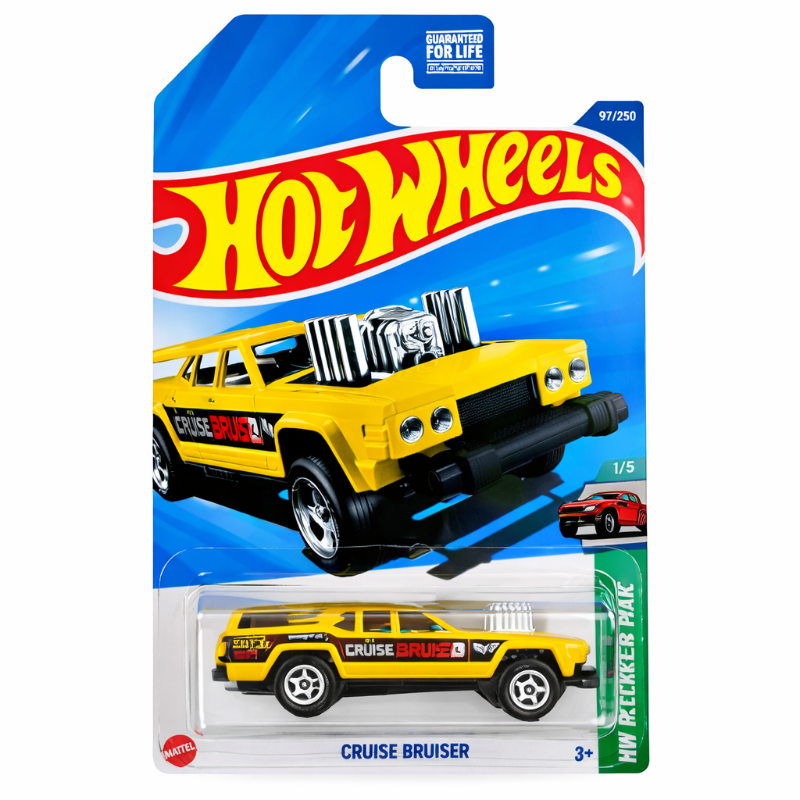 Hot Wheels 2022 - Cruise Bruiser - HW Wagons 3/5 [Gold] 201/250