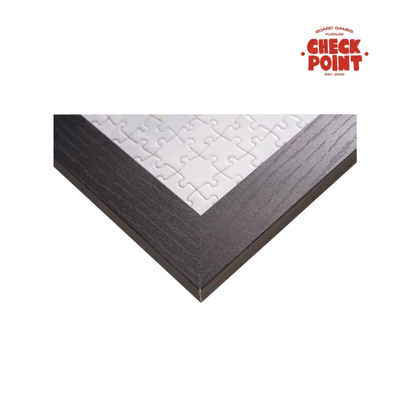 Corner of a puzzle board with 'Check Point' branding on a white background