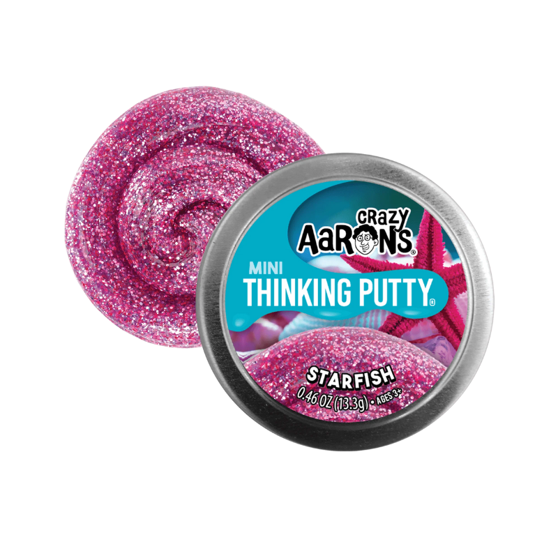 Crazy Aaron - Mini Starfish Thinking Putty Tin