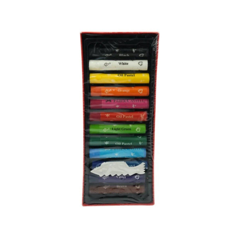 Faber-Castell Oil Pastels A Pack Of 12pcs