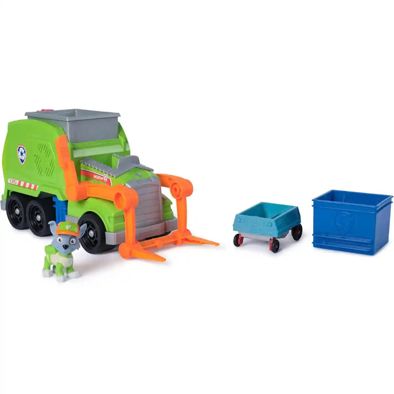 Spin Master - Paw Patrol | Deluxe Vehicle Recycling Truck with Rocky Figure