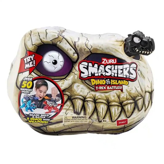 ZURU - Smashers | Dino Island S1 T-Rex Battle Playset