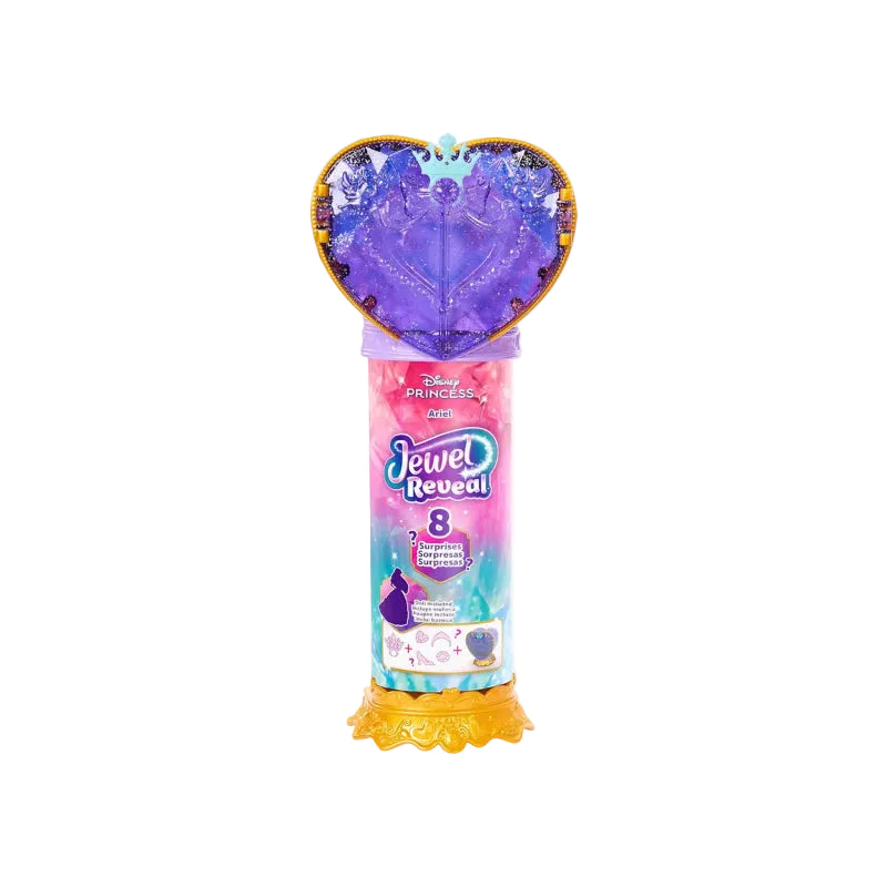 Disney Princess Fashion Doll Spin and Reveal – Surprise Fashion Doll Playset
