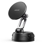 JOYROOM JR-ZS510 Gel Suction Cup MagSafe Foldable Car Phone Mount - Gunmetal Black