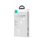 JOYROOM JR-EW02 Wired Series In-Ear Wired Earbuds - White