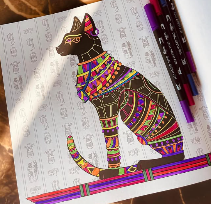 Identity - Egypt Coloring Book