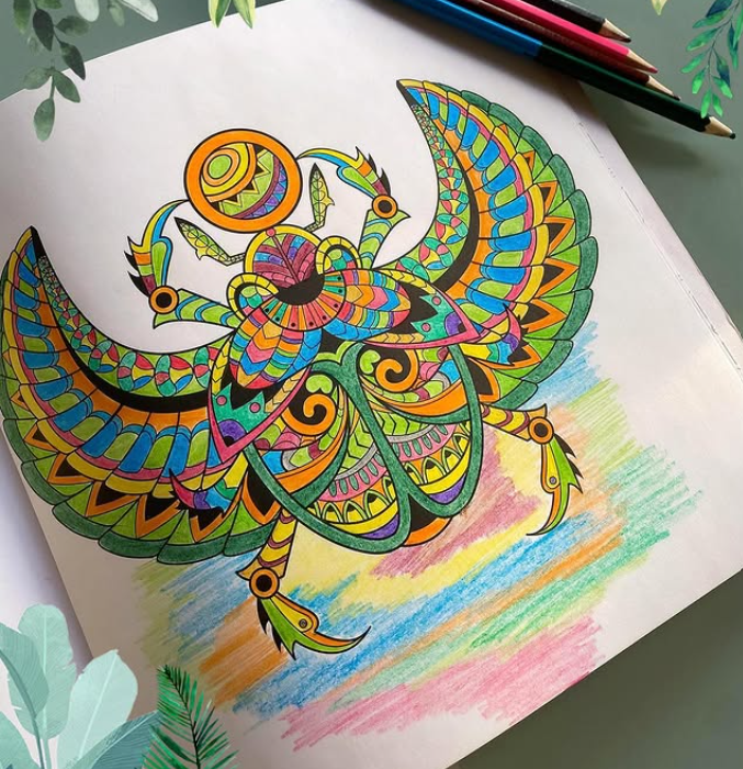 Identity - Egypt Coloring Book