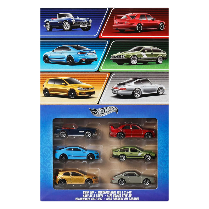 Hot Wheels - 1:64 Euro Style Cars Multipack Assortment