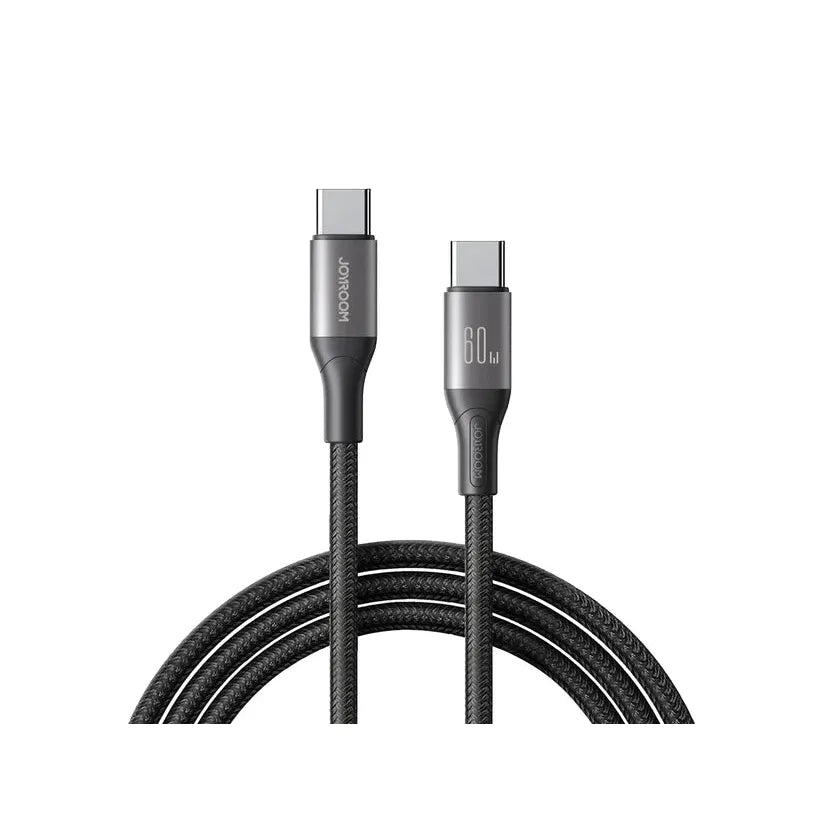 JOYROOM S-A28 Flash Series 60W Fast Charging Data Cable (Type-C to Type-C) 2m - Black