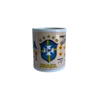 Footballogy - Brazil Legends Mug