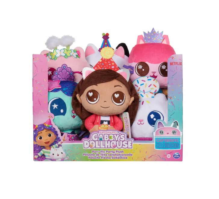 Spin Master - Gabby's Dollhouse | Plush Celebration Assortment