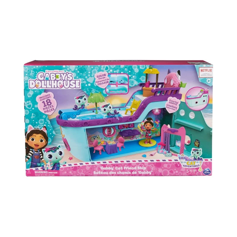 Spin Master - Gabby's Dollhouse | Cat Friend Cruise Ship