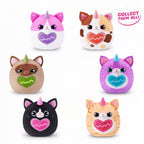 ZURU Rainbocorns Eggzania Kitty Mania Stuffed Animal Surprise Plush Egg - Assorted