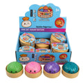 Steamed Bun Squishy Toy - Cute Bao Fidget - Rainbow Mystery (Light-Up Edition)