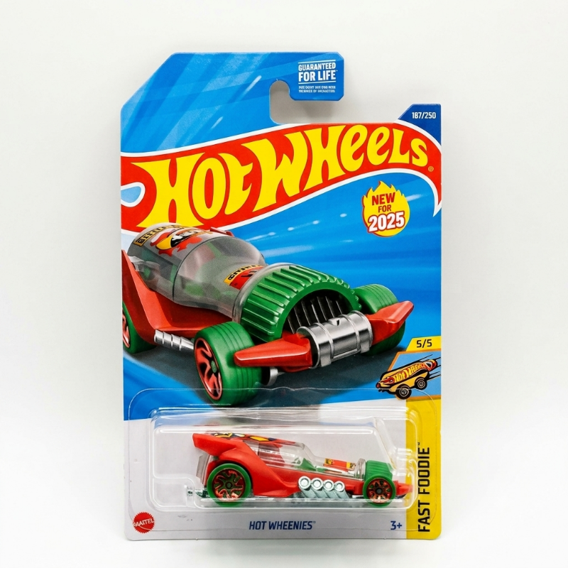 Hot Wheels - 2025 Fast Foodie 5/5 Hot Wheengs 197/250 (BBHYW42)