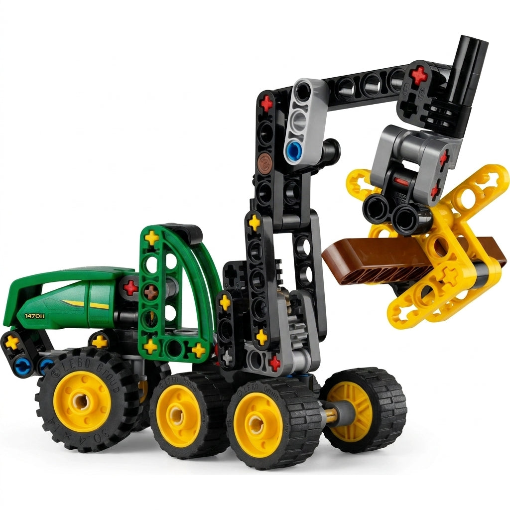 LEGO Technic John Deere 1470H Wheeled Harvester – 117 Pieces (42218)