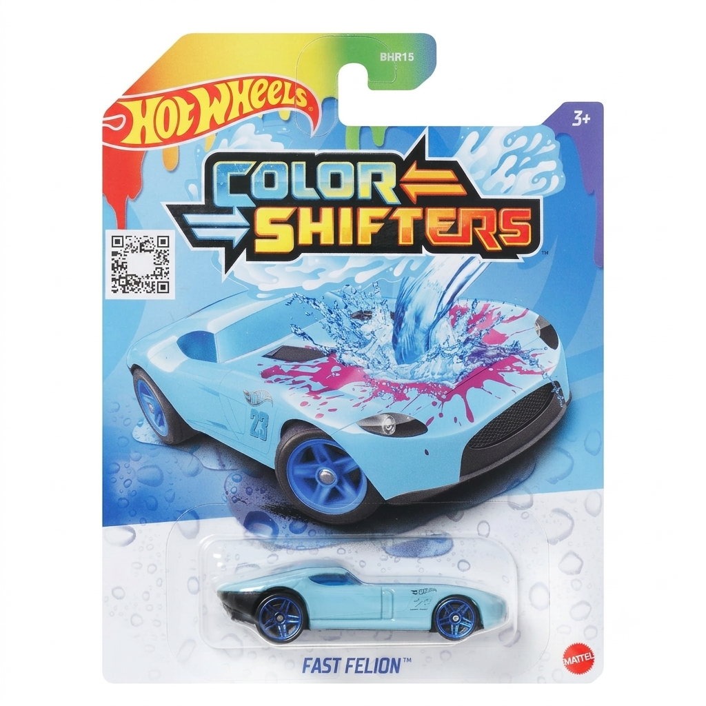 Hot Wheels - Color Shifter Cars - Fast Felion