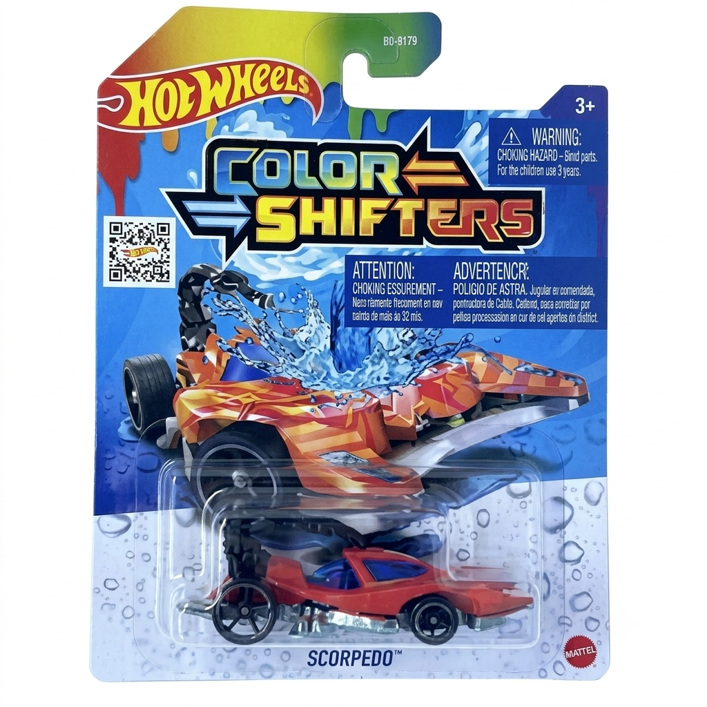 Hot Wheels - Color Shifter Cars - Scorpedo