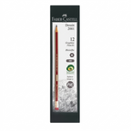 Faber Castell Dessin 2001 Graphite HB Pencil with Eraser Tip