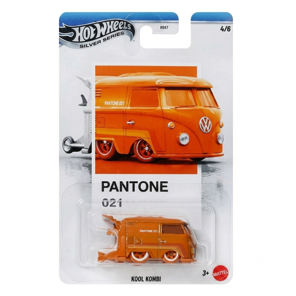 Hot Wheels - 1:64 Themed Pantone Cars - KOOL KOMBI
